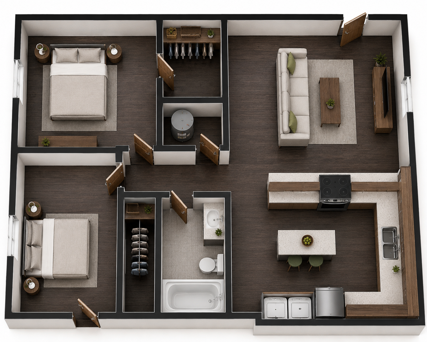 425 Westlawn Dr. Apt. 1